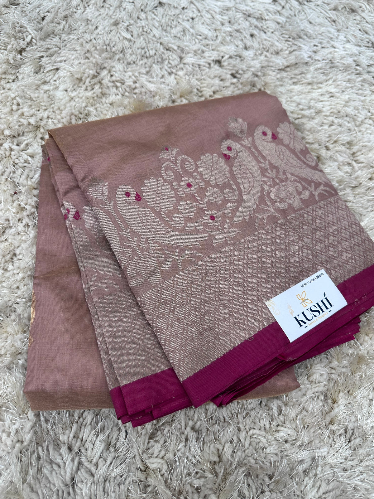 Chanderi Tissue Pattu Saree