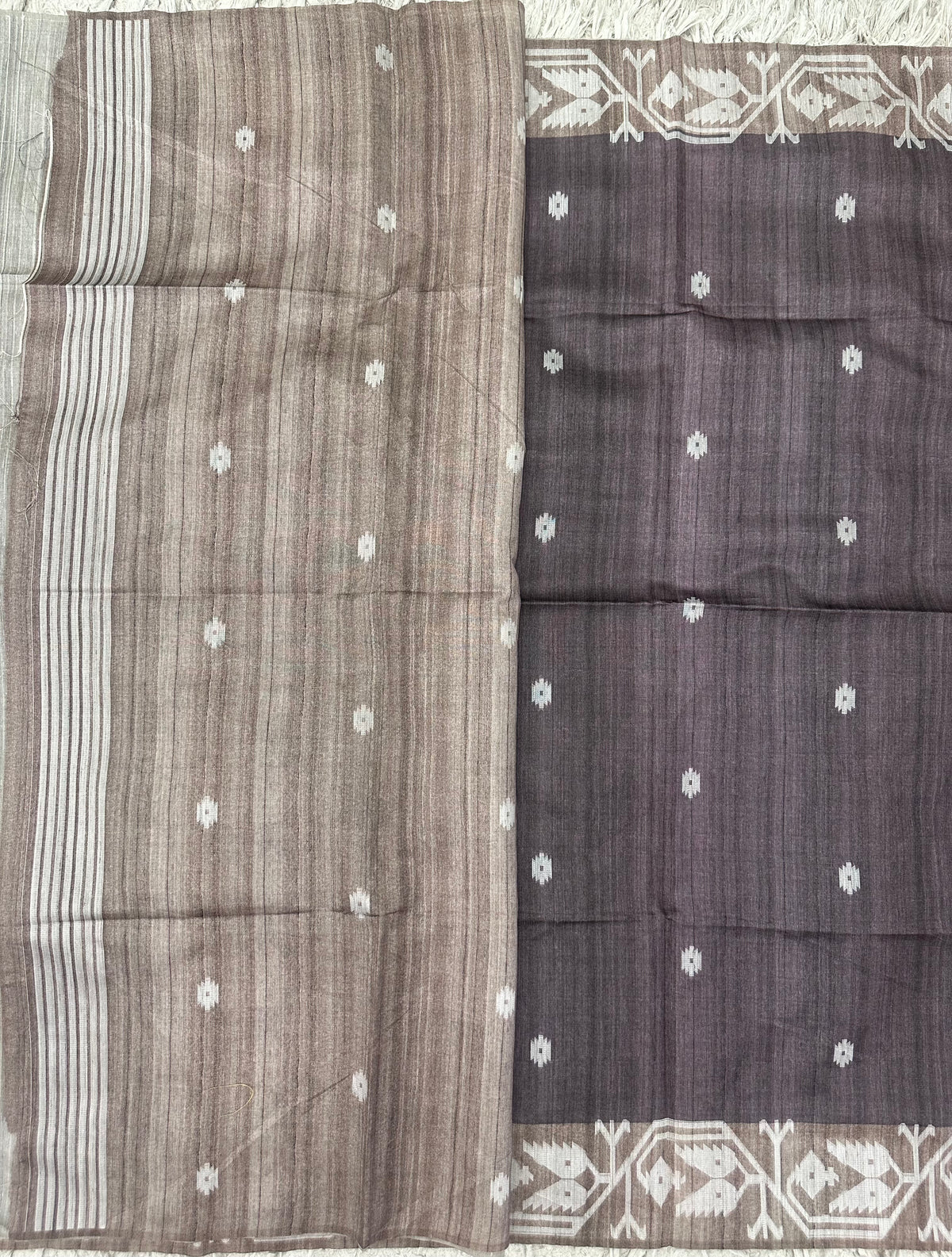 Jamdani Tussure Fancy Saree
