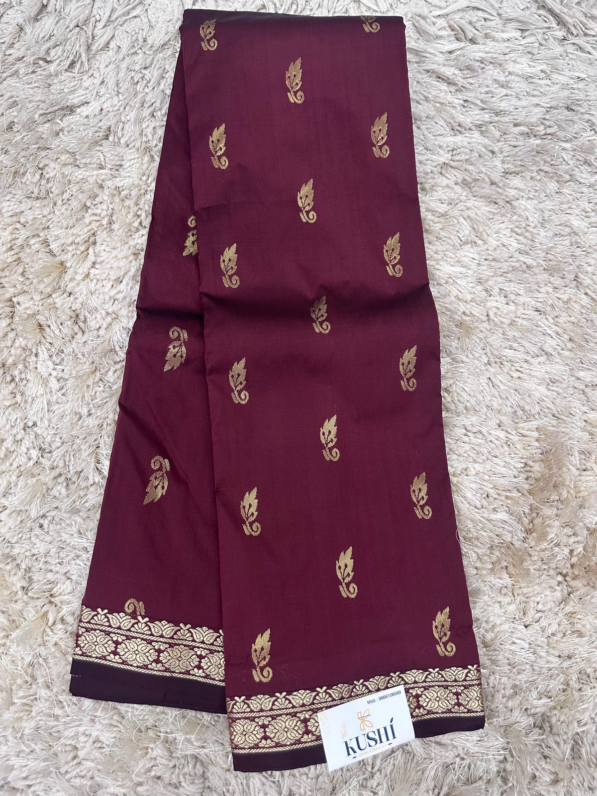 Semi silk with small border sarees