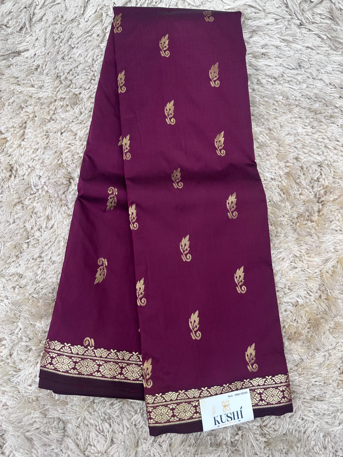 Semi silk with small border sarees