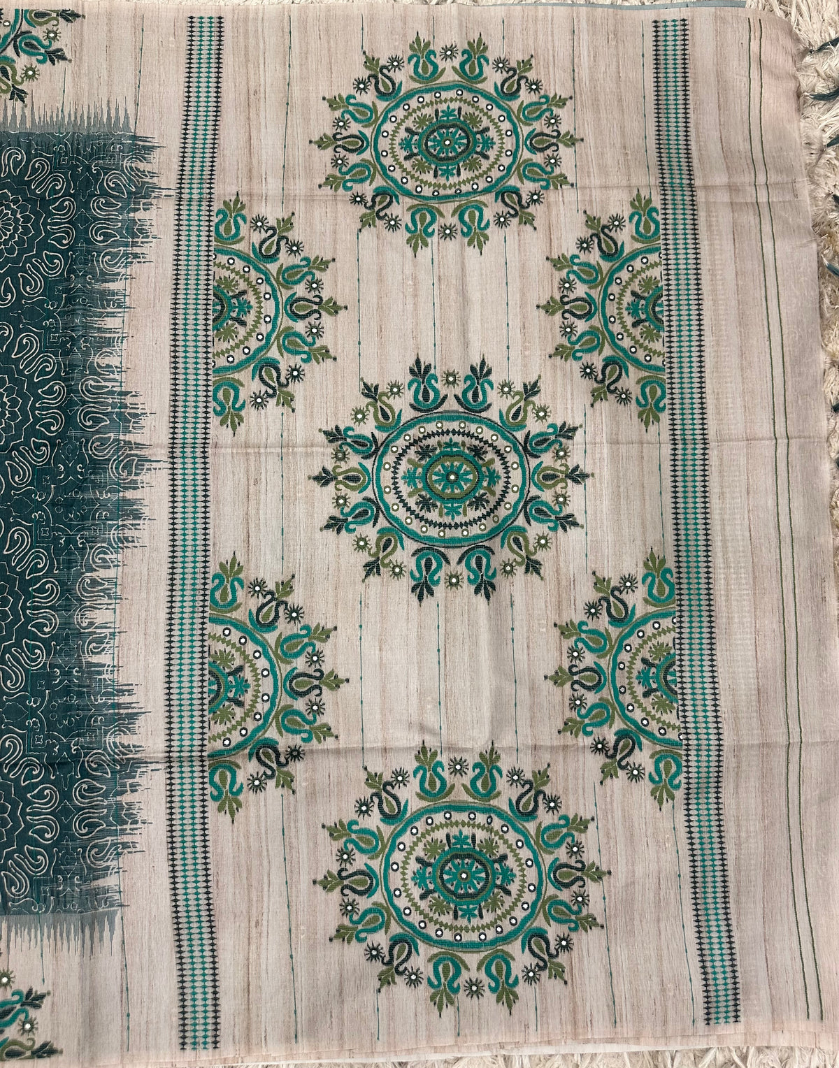 Fancy tussure weaving sarees