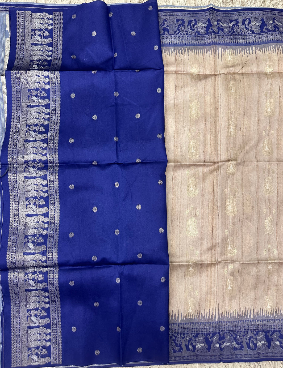 Tussure Weaving Fancy Saree