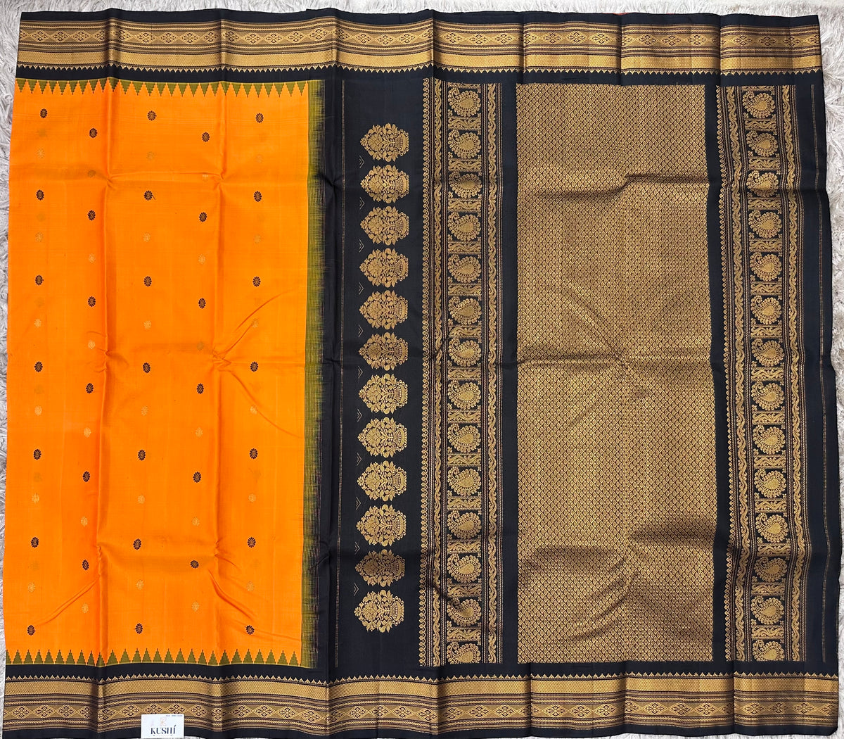 Gadwal Pattu Traditional Kanchi Border Sarees