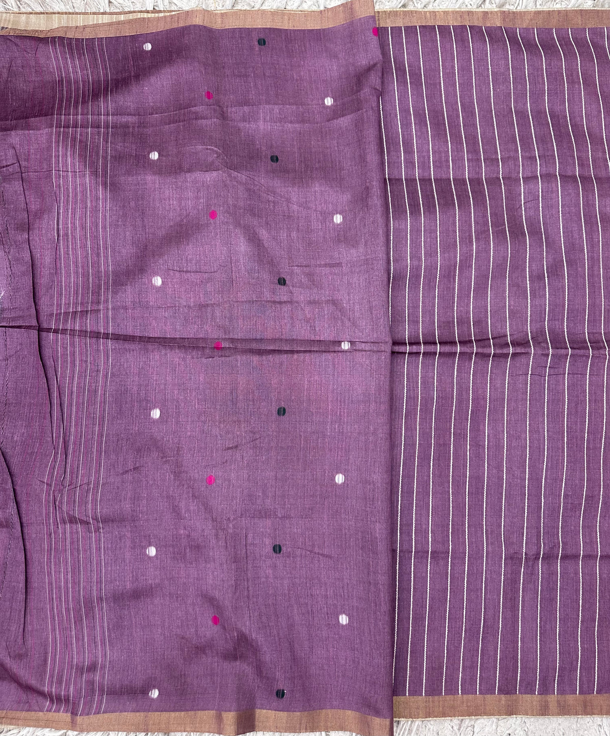 Fancy tussure weaving saree