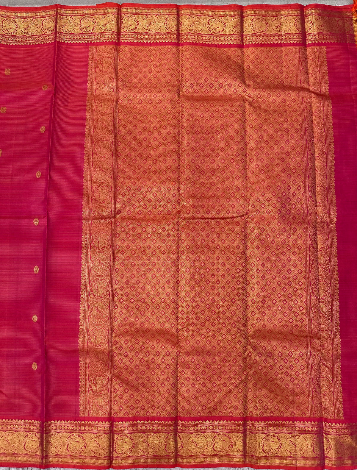 Vaira oosi kanjivaram pattu Sree