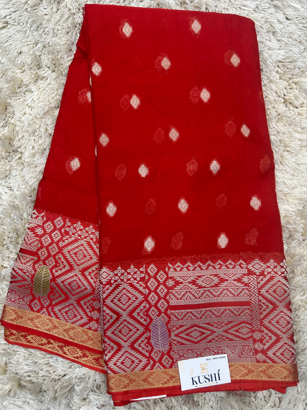 Banarse HO silk fancy saree