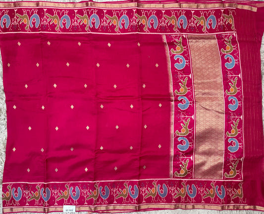 Munga Tussure Fancy Saree