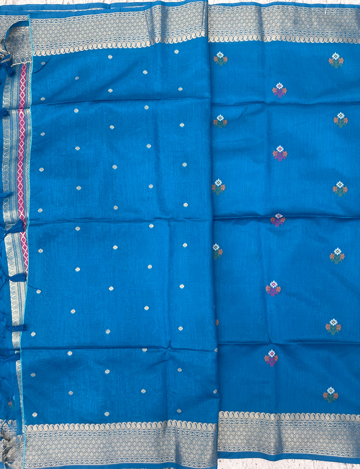 Munga Fancy Saree with Patola Pallu