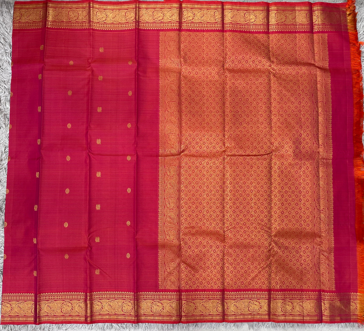 Vaira oosi kanjivaram pattu Sree