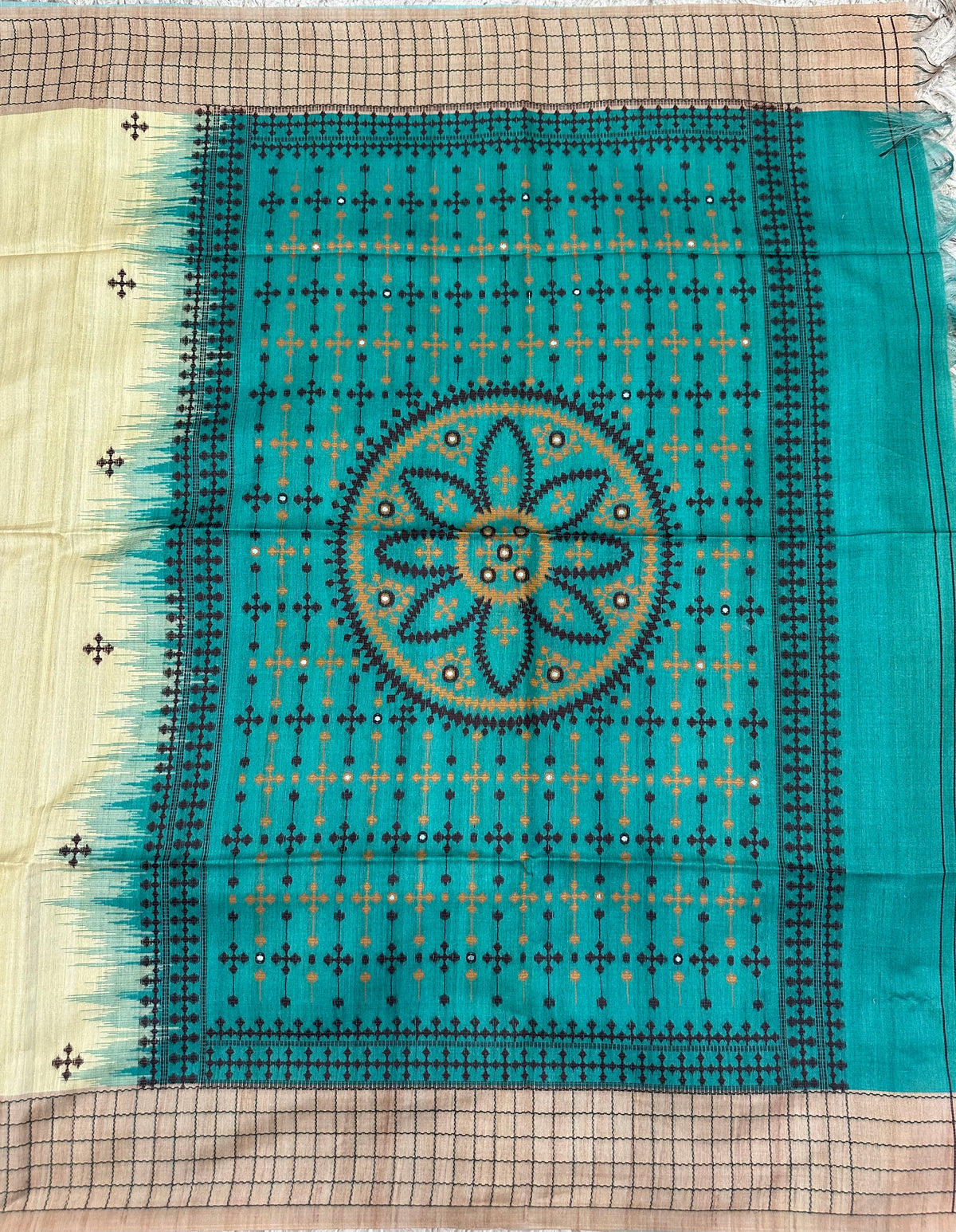Fancy tussure weaving sarees