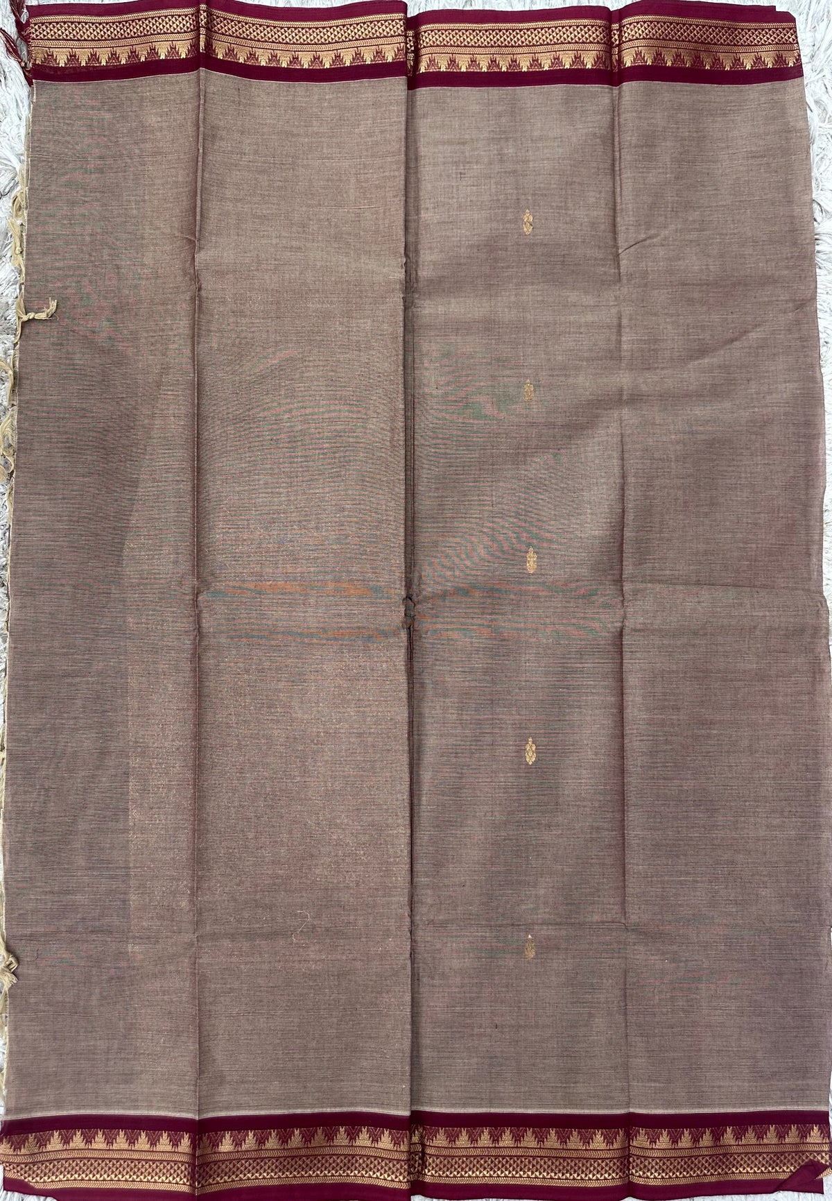 Kanchi Cotton Sarees with Heavy Pallu