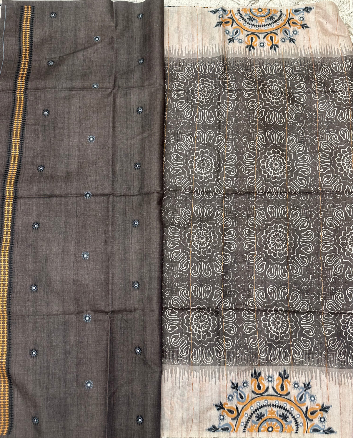 Fancy tussure weaving sarees