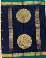 Kanchi Cotton Sarees with Heavy Pallu