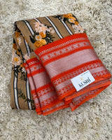 Mangalgiri digital print sarees