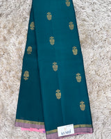 Kanchi Pattu Border Less Sarees