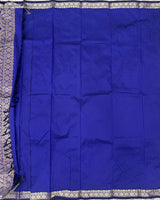 Semi silk with small border sarees