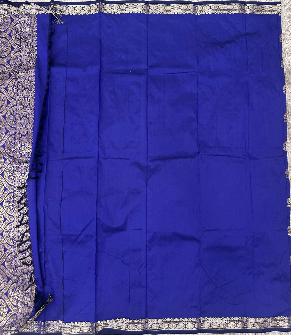 Semi silk with small border sarees