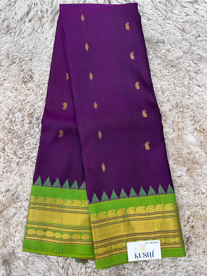 Gadwal Pattu Traditional Kanchi Border Sarees