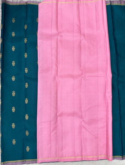 Kanchi Pattu Border Less Sarees