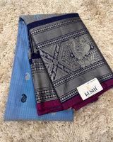Gadwal Pattu with Big Kanchi Border Saree