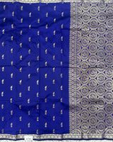 Semi silk with small border sarees