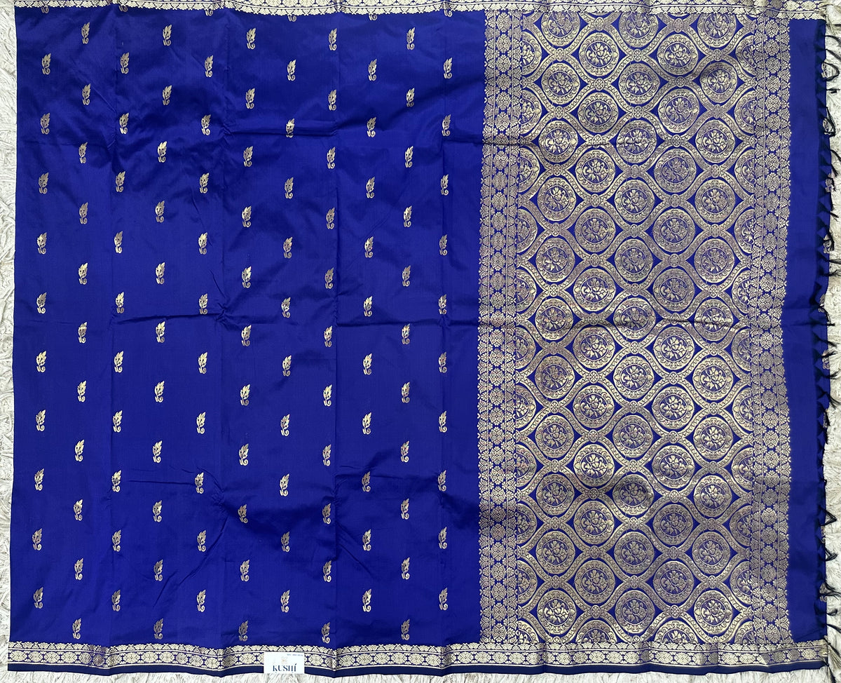 Semi silk with small border sarees