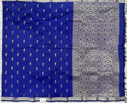 Semi silk with small border sarees