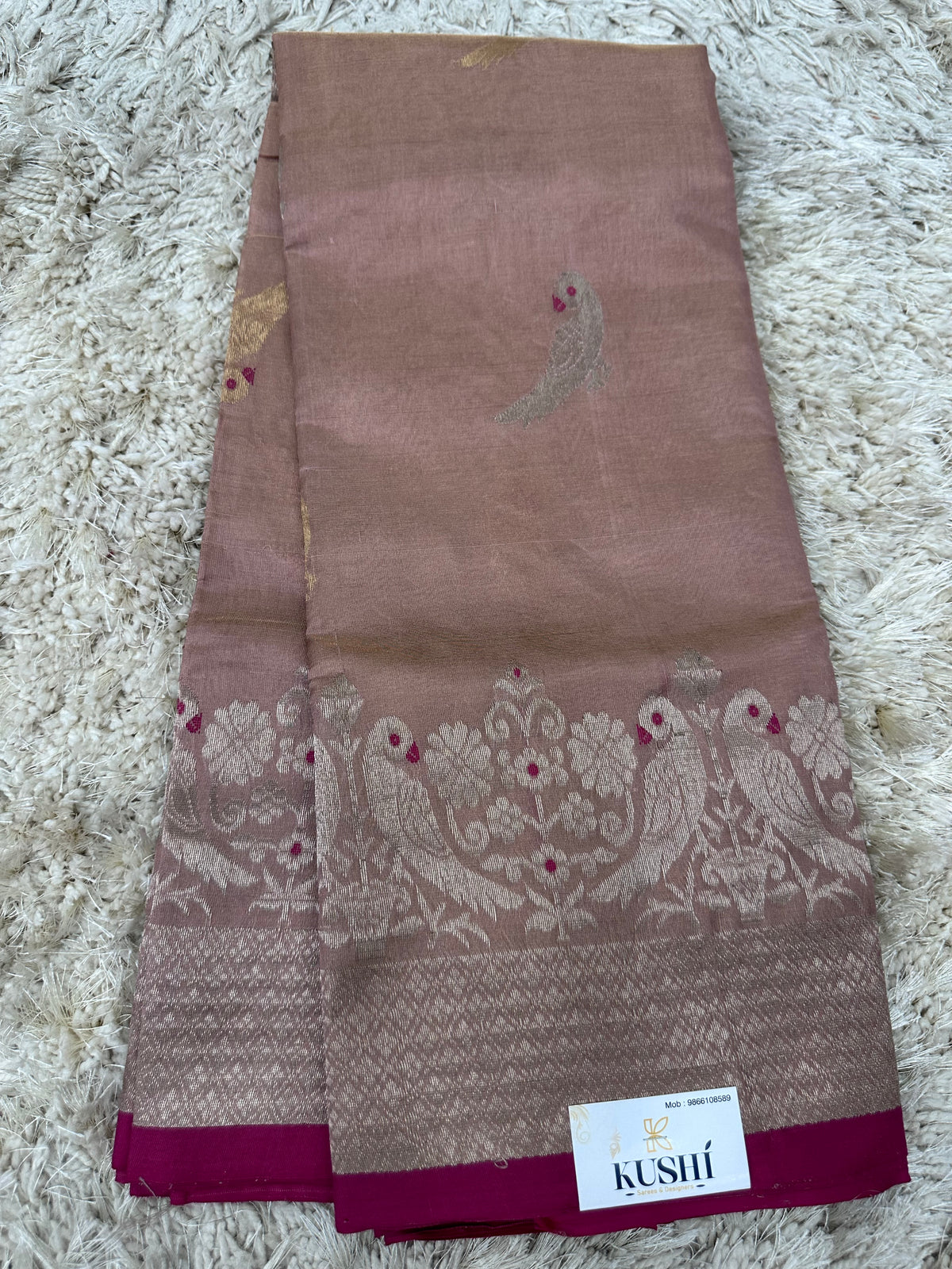 Chanderi Tissue Pattu Saree