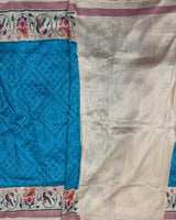 Semi Tussure Bandini Print Fancy Saree