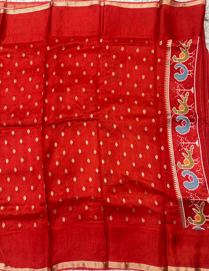 Munga Tussure Fancy Saree