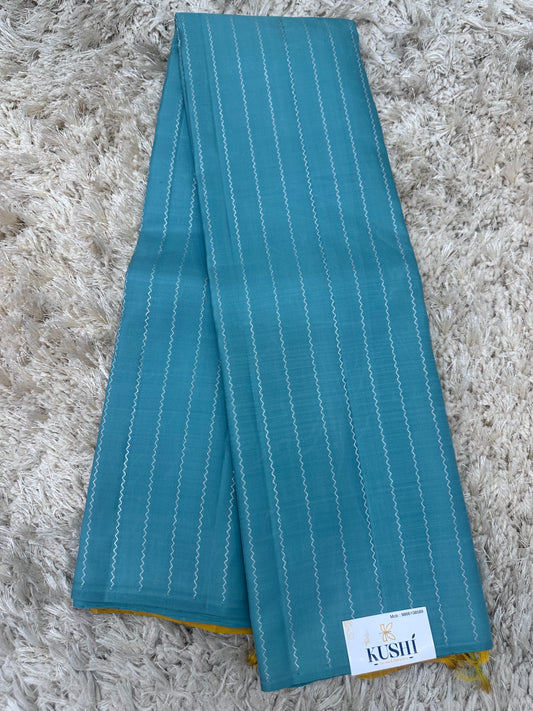 Kanchi Pattu Border Less Sarees
