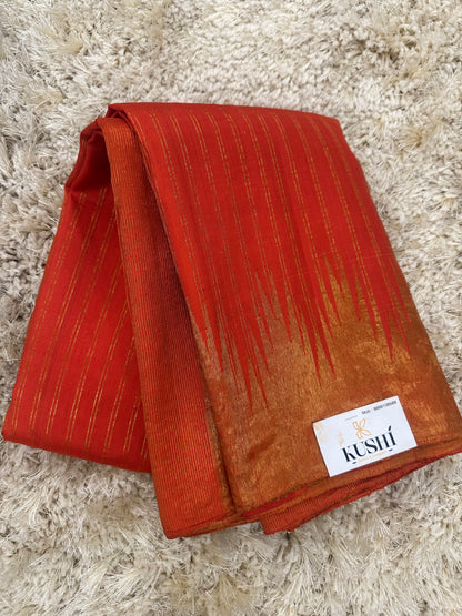 Gadwal pattu temple border saree