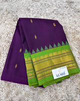 Gadwal Pattu Traditional Kanchi Border Sarees
