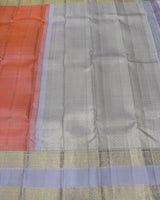 Gap border kanjivaram pattu saree