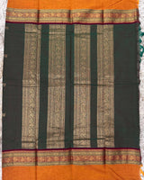 Kanchi Cotton Sarees with Heavy Pallu