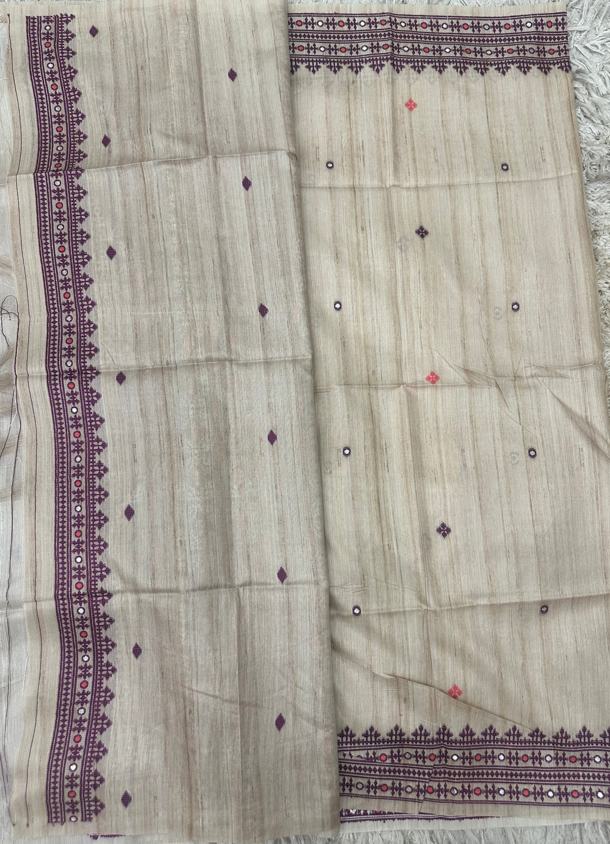 Fancy tussure weaving sarees