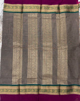 Kanchi Cotton Sarees with Heavy Pallu