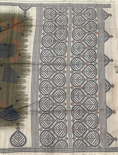Fancy tussure weaving sarees