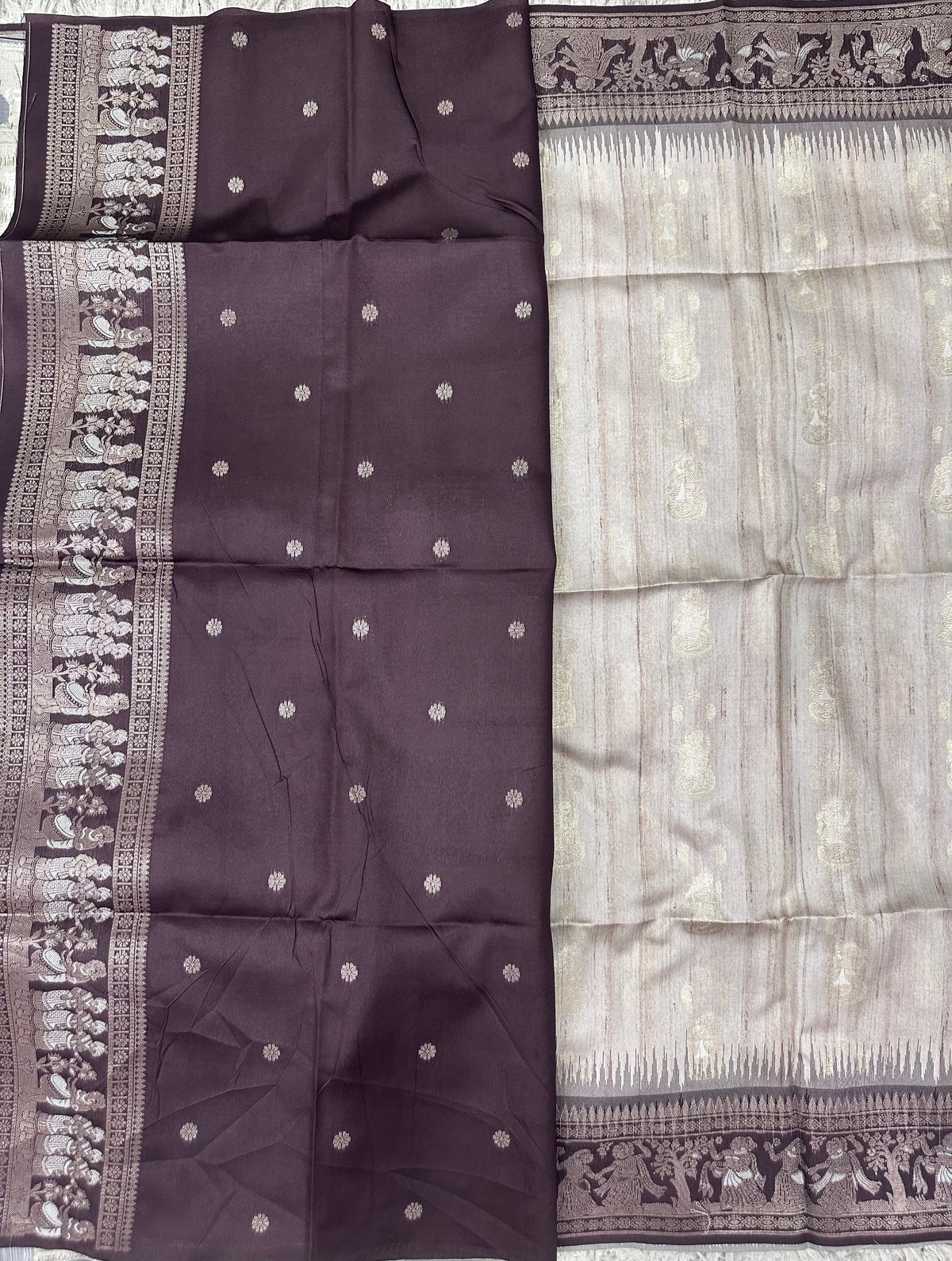 Tussure Weaving Fancy Saree