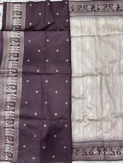 Tussure Weaving Fancy Saree