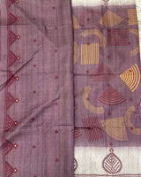Fancy tussure weaving sarees