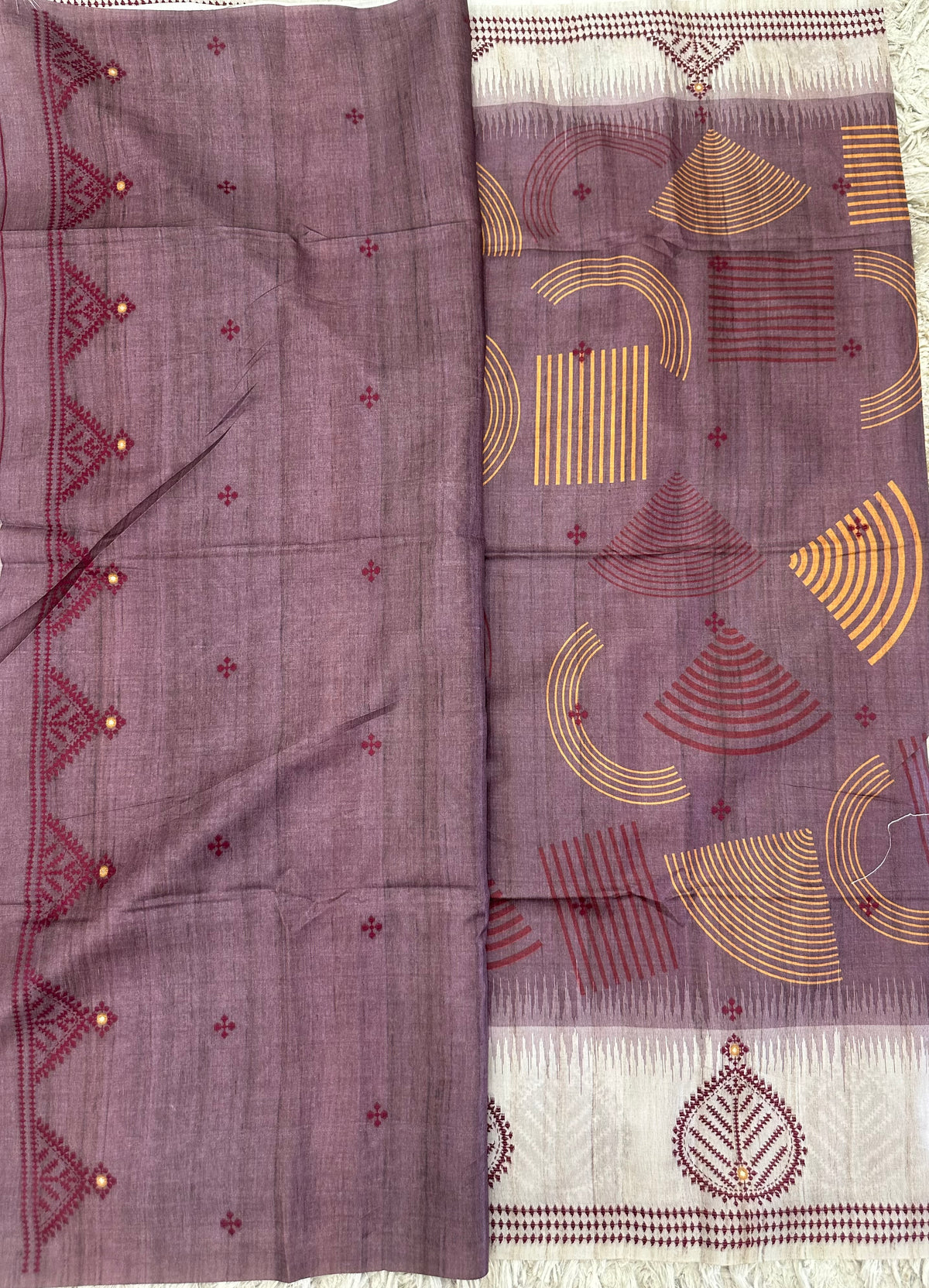 Fancy tussure weaving sarees