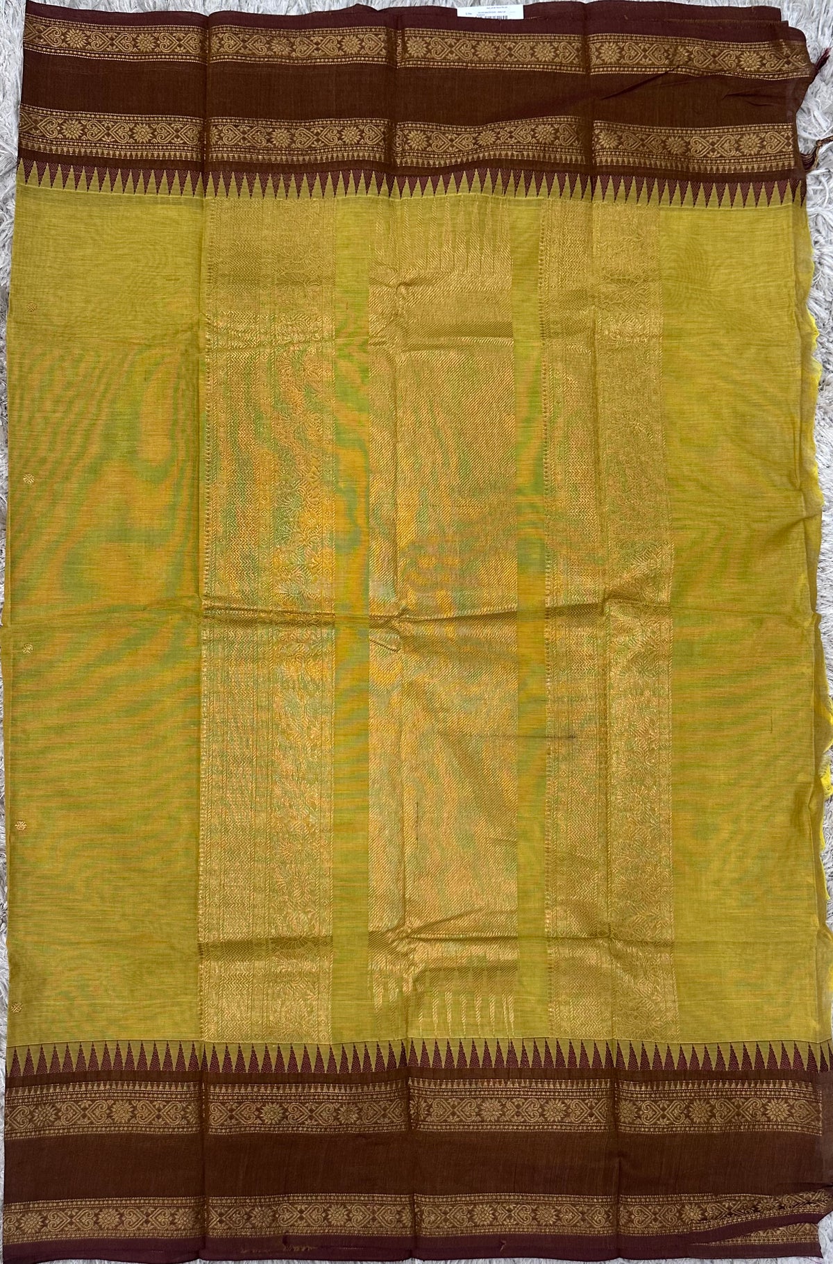Kanchi Cotton Sarees with Heavy Pallu