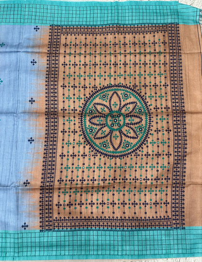 Fancy tussure weaving sarees