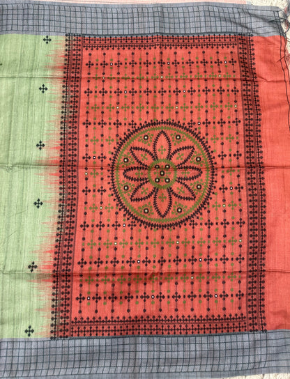 Fancy tussure weaving sarees