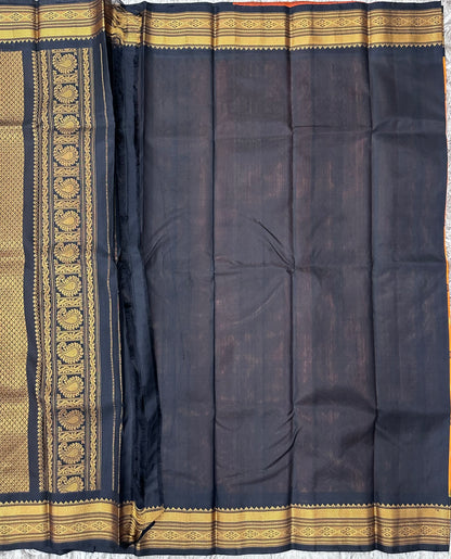 Gadwal Pattu Traditional Kanchi Border Sarees