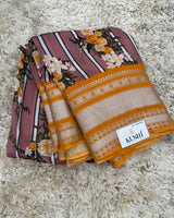 Mangalgiri digital print sarees