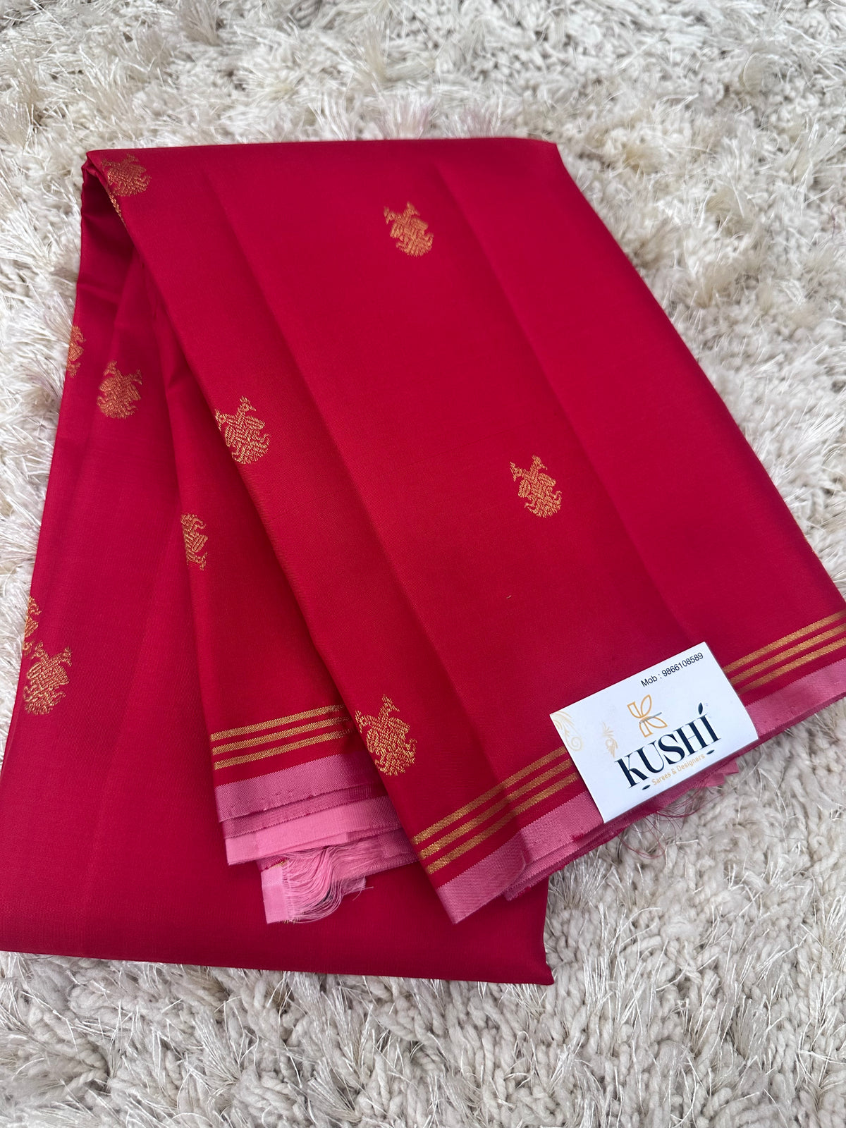 Kanchi Pattu Border Less Sarees
