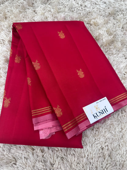 Kanchi Pattu Border Less Sarees