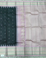 Gadwal Pattu with Big Kanchi Border Saree
